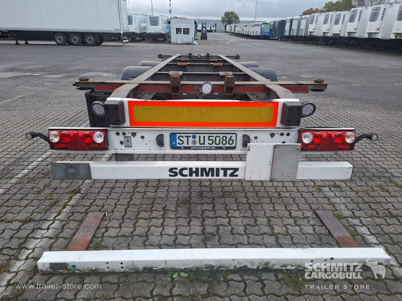 SCHMITZ Zentralachsanhänger Wechselfahrgestell - Remolque portacontenedore/ Intercambiable: foto 5 SCHMITZ Zentralachsanhänger Wechselfahrgestell - Remolque portacontenedore/ Intercambiable: foto 5