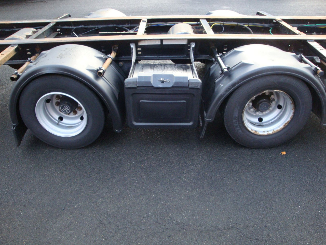 Krone ZZ 18 Tandem Jumbo BDF C7820 7,82 - Remolque portacontenedore/ Intercambiable: foto 4 Krone ZZ 18 Tandem Jumbo BDF C7820 7,82 - Remolque portacontenedore/ Intercambiable: foto 4