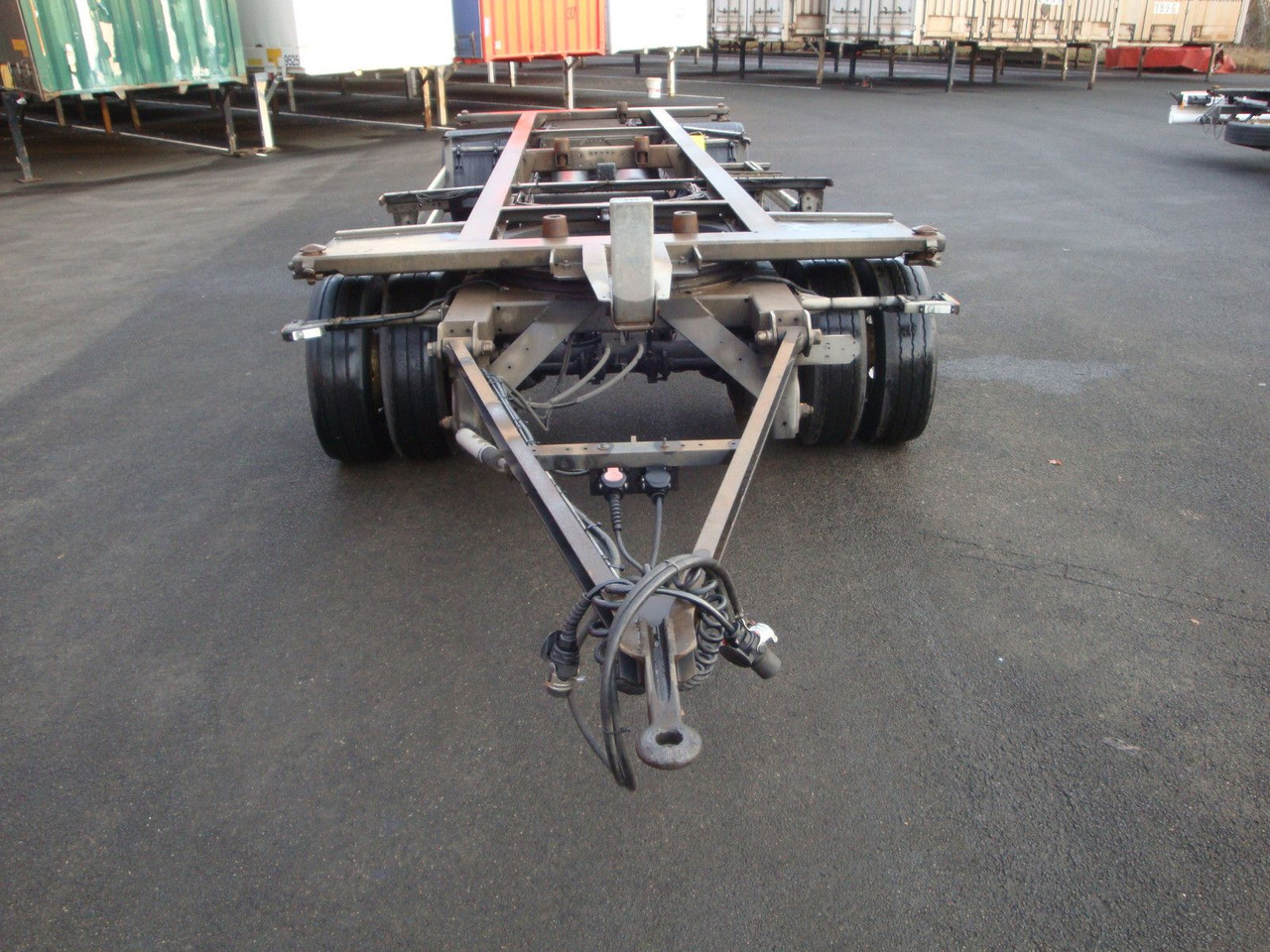 Web-Trailer ANH 18 Drehschemel Jumbo verzinkt für C7,82 WBs - Remolque portacontenedore/ Intercambiable: foto 5 Web-Trailer ANH 18 Drehschemel Jumbo verzinkt für C7,82 WBs - Remolque portacontenedore/ Intercambiable: foto 5