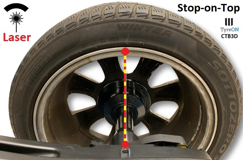 CTB3D wheel balancer, Stop-On-Top with laser indication - 5 ALU and 2 Steel programs - Auto input Distance + Diameter + Width - 230V - Equipo de taller: foto 4 CTB3D wheel balancer, Stop-On-Top with laser indication - 5 ALU and 2 Steel programs - Auto input Distance + Diameter + Width - 230V - Equipo de taller: foto 4