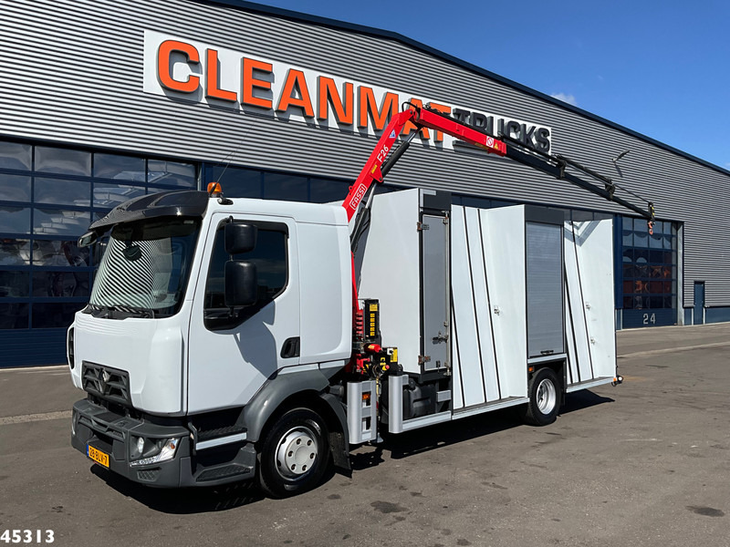 Renault D 220 Euro 6 Fassi 2,3 Tonmeter laadkraan Just 153.536 km! - Camión, Camión grúa: foto 1 Renault D 220 Euro 6 Fassi 2,3 Tonmeter laadkraan Just 153.536 km! - Camión, Camión grúa: foto 1