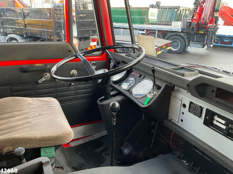 Camión portacontenedor de cadenas DAF FA 1600 DF 485 14 Ton portaalarmsysteem Oldtimer: foto 9