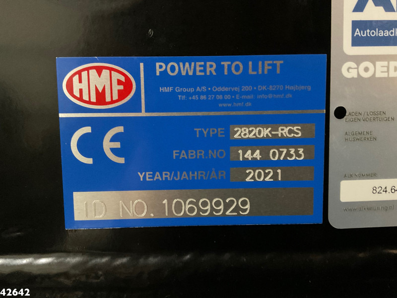 Camión multibasculante, Camión grúa DAF FAQ CF 430 HMF 28 Tonmeter laadkraan: foto 15