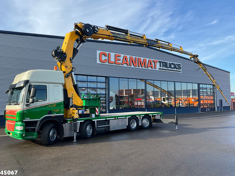 DAF FAX 85 CF 410 HMF 85 Tonmeter laadkraan + Fly-jib - Camión grúa: foto 1 DAF FAX 85 CF 410 HMF 85 Tonmeter laadkraan + Fly-jib - Camión grúa: foto 1