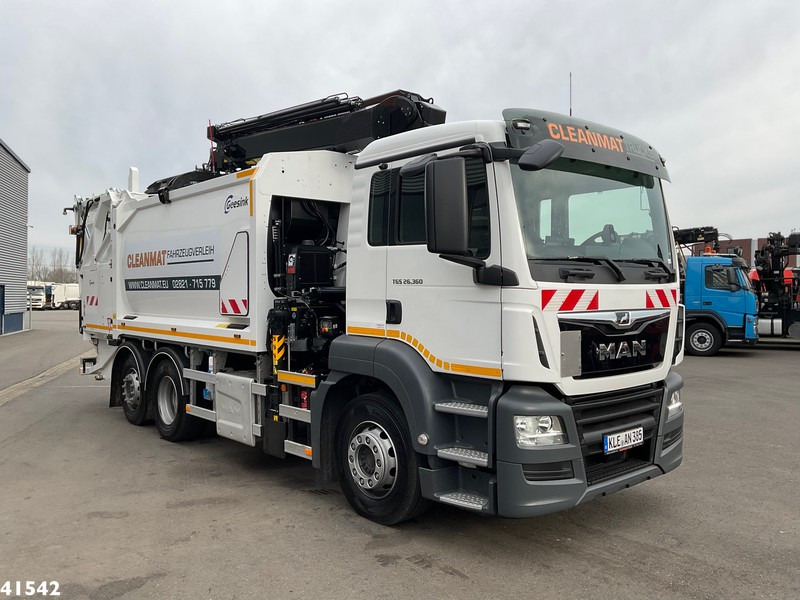 MAN TGS 26.360 Hiab 23 ton/meter laadkraan - Camión de basura: foto 2 MAN TGS 26.360 Hiab 23 ton/meter laadkraan - Camión de basura: foto 2