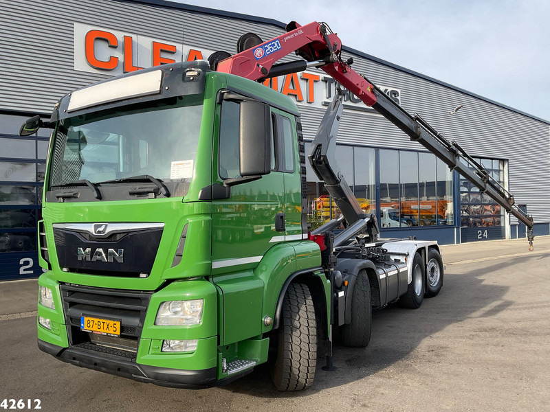 MAN TGS 35.460 8x2 Euro 6 HMF 26 Tonmeter laadkraan - Camión multibasculante, Camión grúa: foto 1 MAN TGS 35.460 8x2 Euro 6 HMF 26 Tonmeter laadkraan - Camión multibasculante, Camión grúa: foto 1