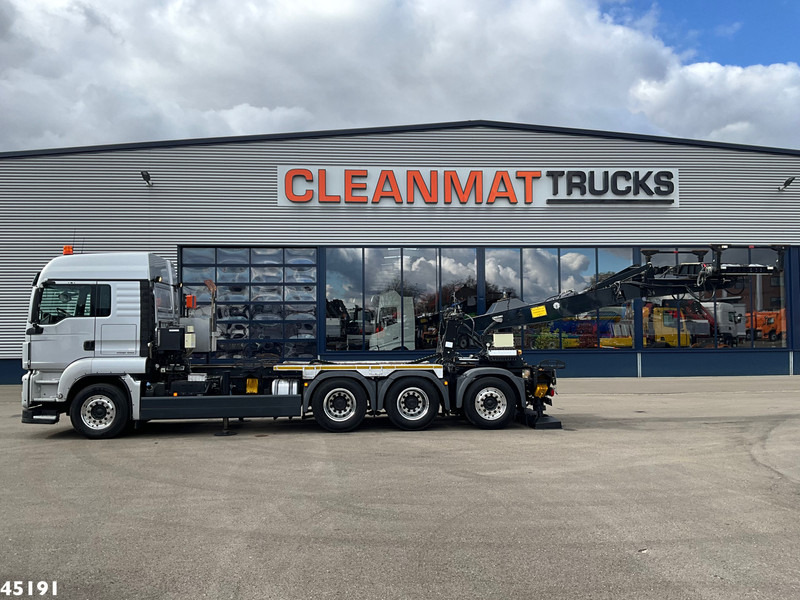 MAN TGS 35.480 Euro 6 8x4 Deuringer Garagetransporter - Camión portacontenedore/ Intercambiable: foto 2 MAN TGS 35.480 Euro 6 8x4 Deuringer Garagetransporter - Camión portacontenedore/ Intercambiable: foto 2