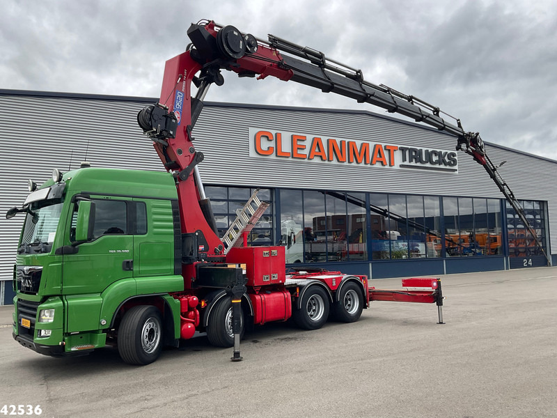 MAN TGS 35.500 8x4 HMF 95 Tonmeter laadkraan bj. 2019! - Camión grúa: foto 1 MAN TGS 35.500 8x4 HMF 95 Tonmeter laadkraan bj. 2019! - Camión grúa: foto 1