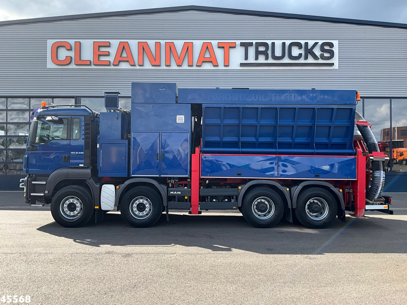 MAN TGS 41.440 8x4 Full Steel Reschwitzer 10m³ Saugbagger Just 132.502 Km! - Limpieza de alcantarillado: foto 2 MAN TGS 41.440 8x4 Full Steel Reschwitzer 10m³ Saugbagger Just 132.502 Km! - Limpieza de alcantarillado: foto 2