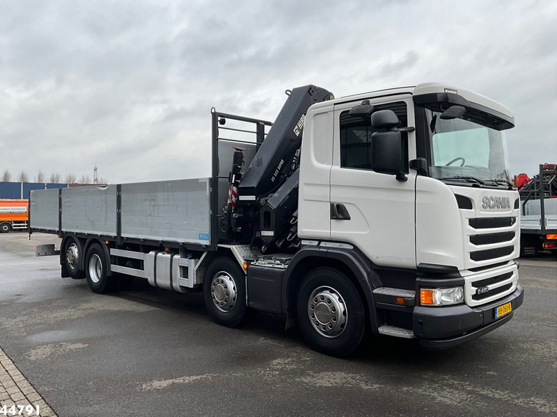 Scania G 450 8x2 Euro 6 Hiab 32 Tonmeter laadkraan Just 114.221 km! - Camión grúa: foto 5 Scania G 450 8x2 Euro 6 Hiab 32 Tonmeter laadkraan Just 114.221 km! - Camión grúa: foto 5