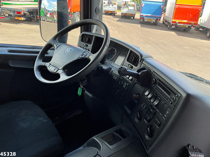 Camión portavehículos Scania P 410 8x2 Euro 6 Retarder Autotransporter met hydraulische oprijrampen: foto 18