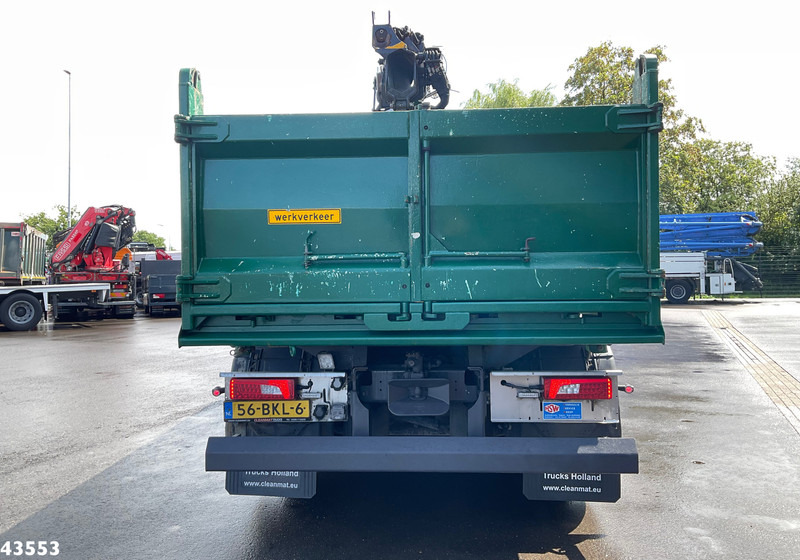 Scania P 410 8x4 Euro 6 HMF 18 Tonmeter laadkraan - Camión volquete, Camión grúa: foto 4 Scania P 410 8x4 Euro 6 HMF 18 Tonmeter laadkraan - Camión volquete, Camión grúa: foto 4