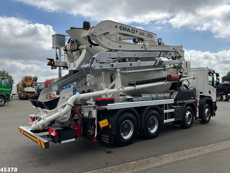 Scania P 450 XT 8x4 Euro 6 Retarder CIFA 7m³ Mixer + Pumi Pump 25 m³ NEW & UNUSED! - Bomba de hormigón: foto 4 Scania P 450 XT 8x4 Euro 6 Retarder CIFA 7m³ Mixer + Pumi Pump 25 m³ NEW & UNUSED! - Bomba de hormigón: foto 4