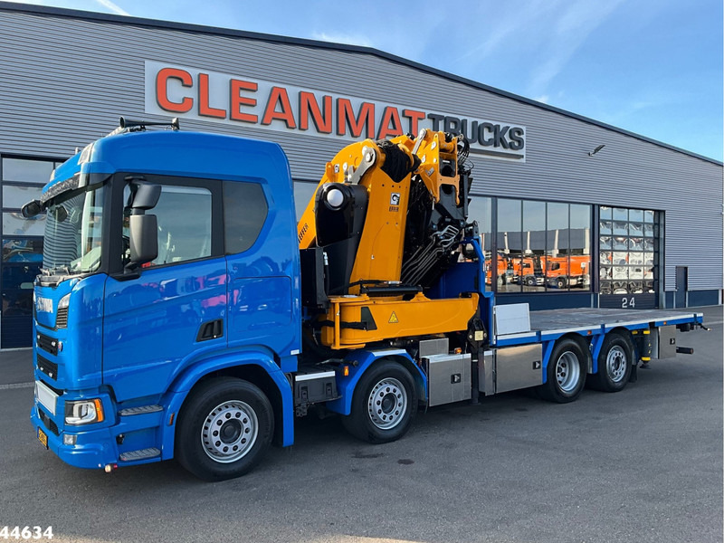 Scania R 540 Euro 6 Effer 100 Tonmeter laadkraan + Fly-Jib Just 39.720 km! - Camión grúa: foto 2 Scania R 540 Euro 6 Effer 100 Tonmeter laadkraan + Fly-Jib Just 39.720 km! - Camión grúa: foto 2