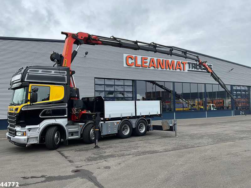 Scania R500 8x4 V8 Retarder Palfinger 53 Tonmeter laadkraan + Fly-Jib - Camión grúa: foto 1 Scania R500 8x4 V8 Retarder Palfinger 53 Tonmeter laadkraan + Fly-Jib - Camión grúa: foto 1