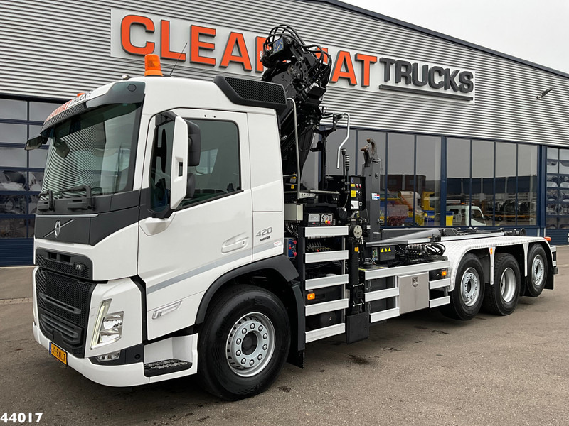 Volvo FM 420 8x2 Hiab 25 Tonmeter laadkraan + Welvaarts weighing system - Camión multibasculante, Camión grúa: foto 2 Volvo FM 420 8x2 Hiab 25 Tonmeter laadkraan + Welvaarts weighing system - Camión multibasculante, Camión grúa: foto 2