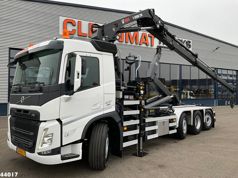Volvo FM 420 8x2 Hiab 25 Tonmeter laadkraan + Welvaarts weighing system - Camión multibasculante, Camión grúa: foto 1 Volvo FM 420 8x2 Hiab 25 Tonmeter laadkraan + Welvaarts weighing system - Camión multibasculante, Camión grúa: foto 1