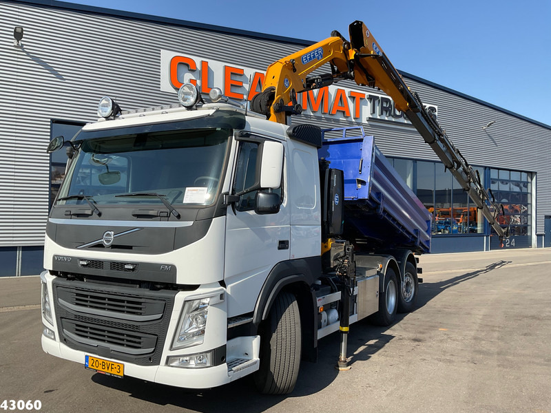 Volvo FM 460 Effer 26 Tonmeter laadkraan Kipper Just 94.130 km! - Camión grúa: foto 1 Volvo FM 460 Effer 26 Tonmeter laadkraan Kipper Just 94.130 km! - Camión grúa: foto 1