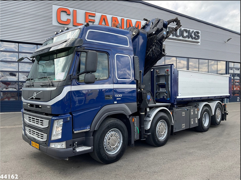 Volvo FM 500 Euro 6 HMF 50 Tonmeter laadkraan + Fly-Jib - Camión volquete, Camión grúa: foto 4 Volvo FM 500 Euro 6 HMF 50 Tonmeter laadkraan + Fly-Jib - Camión volquete, Camión grúa: foto 4