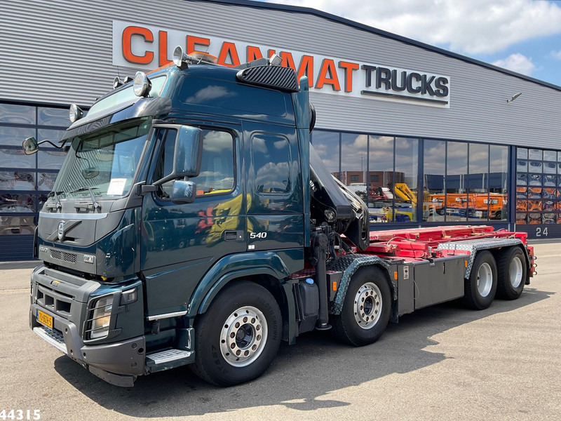 Volvo FMX 540 8x4 Euro 6 Hiab 28 Tonmeter laadkraan - Camión con equipo de cable, Camión grúa: foto 4 Volvo FMX 540 8x4 Euro 6 Hiab 28 Tonmeter laadkraan - Camión con equipo de cable, Camión grúa: foto 4