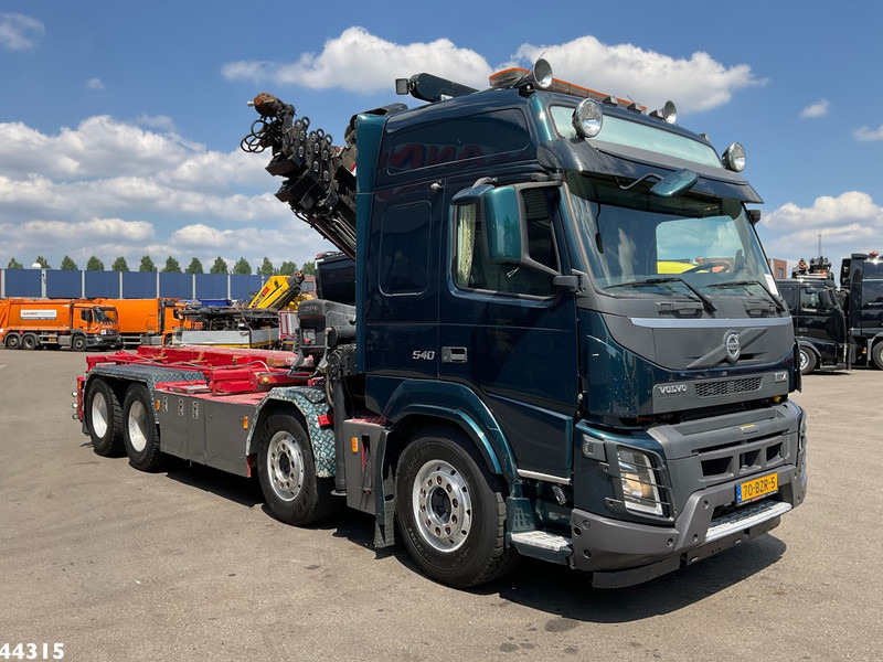 Volvo FMX 540 8x4 Euro 6 Hiab 28 Tonmeter laadkraan - Camión con equipo de cable, Camión grúa: foto 5 Volvo FMX 540 8x4 Euro 6 Hiab 28 Tonmeter laadkraan - Camión con equipo de cable, Camión grúa: foto 5
