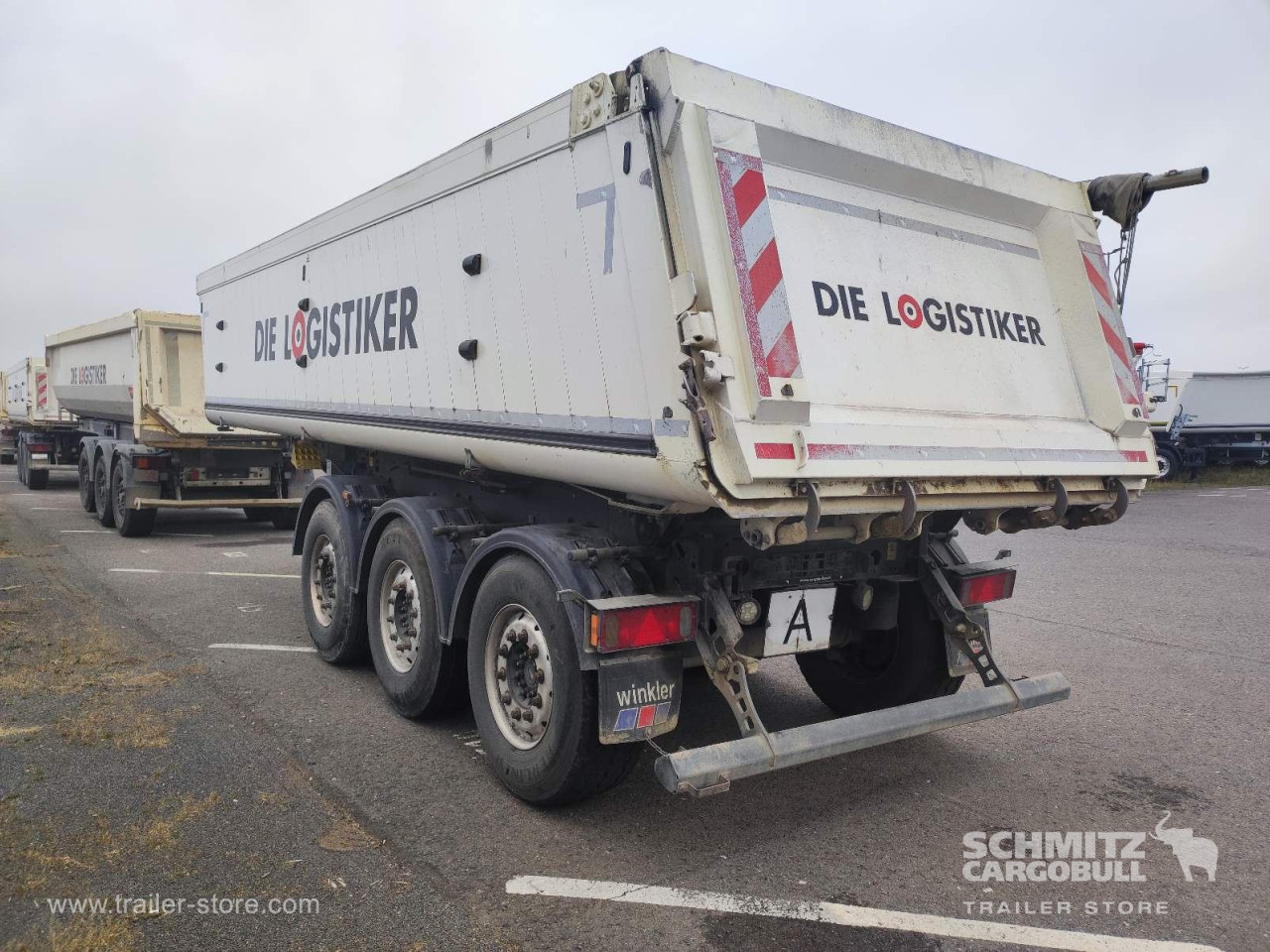 SCHMITZ Auflieger Kipper Alukastenmulde 24m³ - Semirremolque volquete: foto 4 SCHMITZ Auflieger Kipper Alukastenmulde 24m³ - Semirremolque volquete: foto 4
