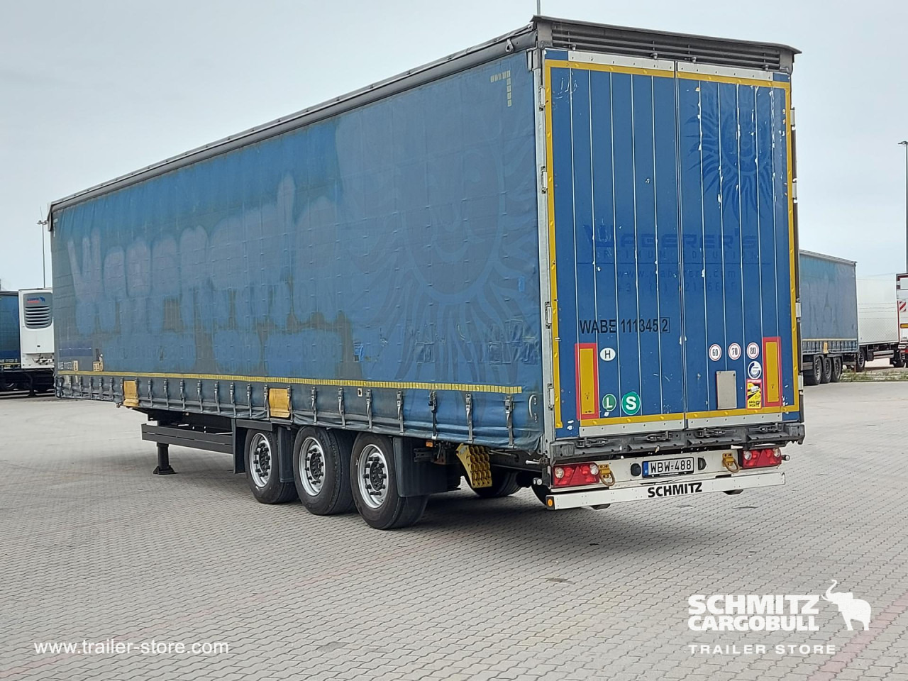 SCHMITZ Curtainsider Mega - Semirremolque lona: foto 4 SCHMITZ Curtainsider Mega - Semirremolque lona: foto 4