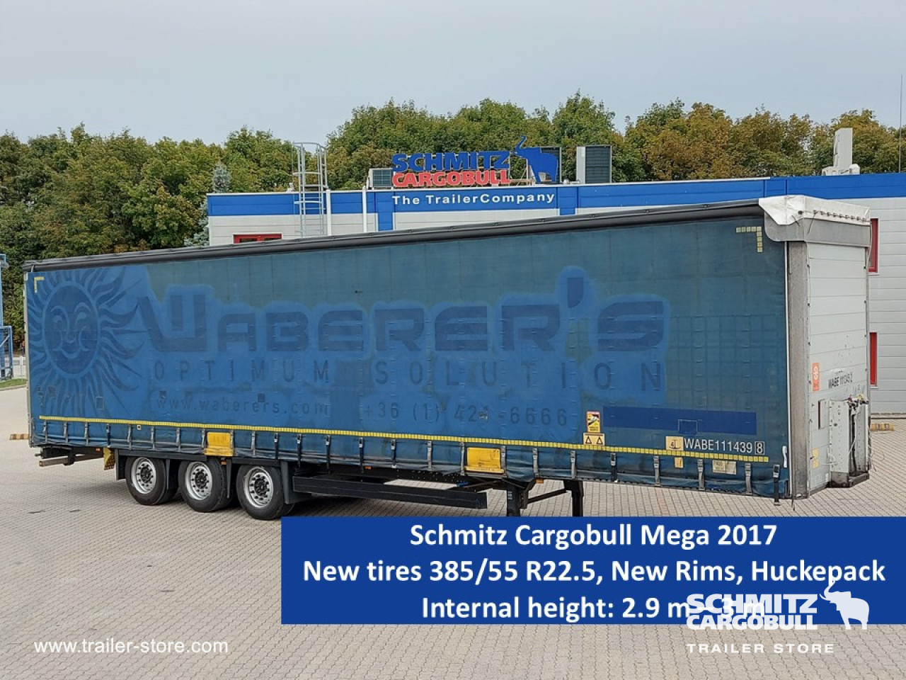 SCHMITZ Curtainsider Mega - Semirremolque lona: foto 1 SCHMITZ Curtainsider Mega - Semirremolque lona: foto 1
