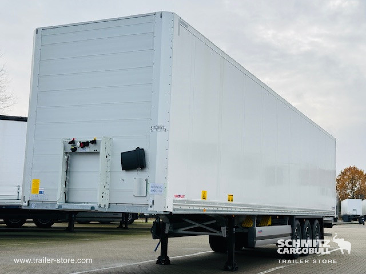 SCHMITZ Oplegger Kasten Standard - Semirremolque caja cerrada: foto 3 SCHMITZ Oplegger Kasten Standard - Semirremolque caja cerrada: foto 3