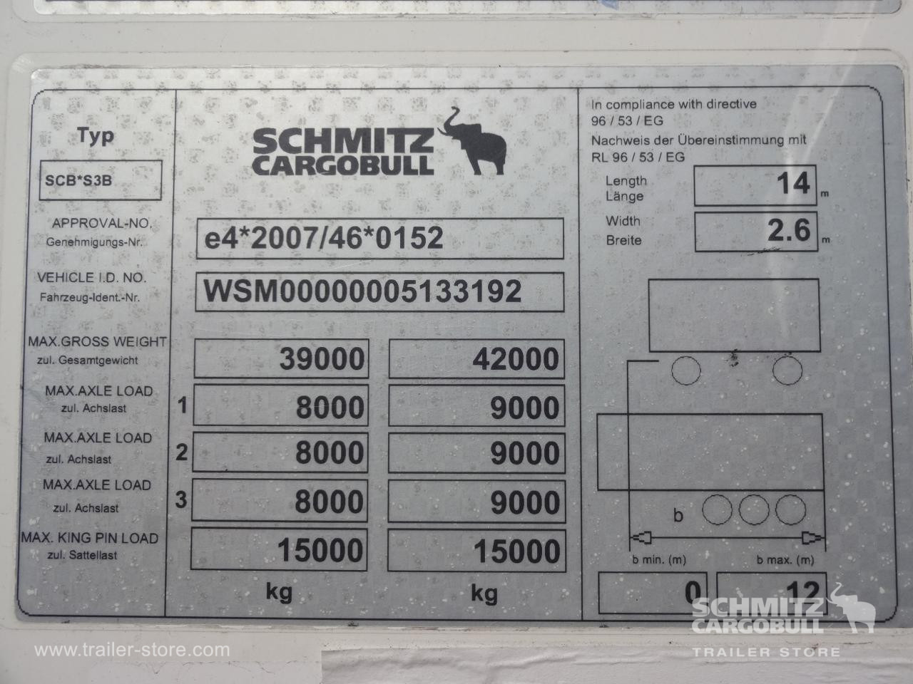 SCHMITZ Reefer Standard - Semirremolque isotérmico: foto 3 SCHMITZ Reefer Standard - Semirremolque isotérmico: foto 3