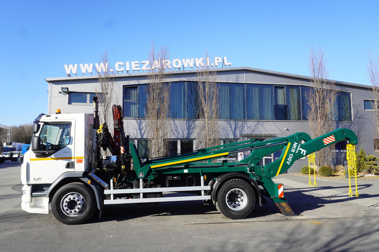 DAF LF 18.310 E6 / Skip loader Fornal NKR 130V / HDS HMF 735 K2 / Manual gearbox - Camión grúa: foto 3 DAF LF 18.310 E6 / Skip loader Fornal NKR 130V / HDS HMF 735 K2 / Manual gearbox - Camión grúa: foto 3