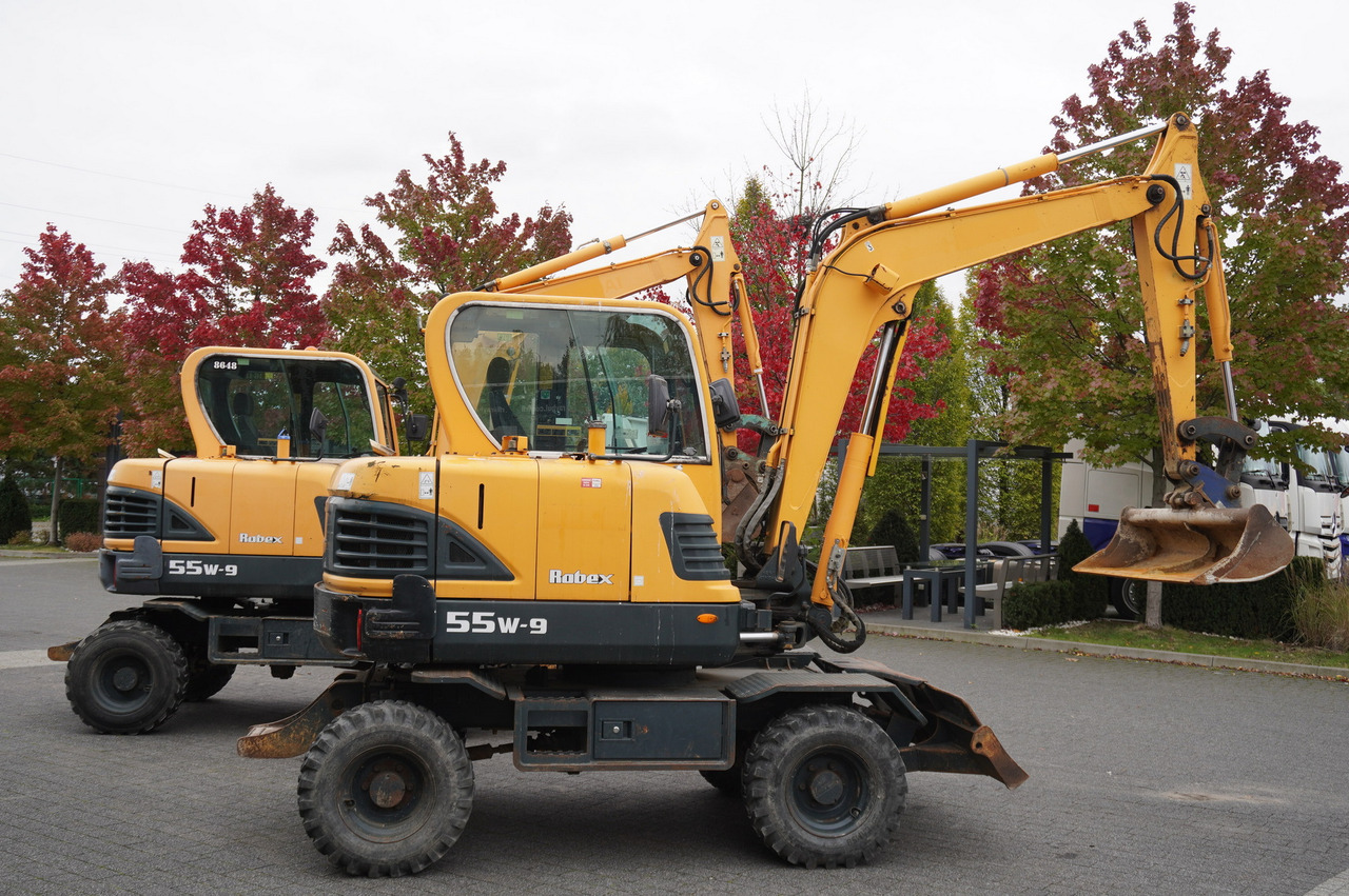 Hyundai Robex 55W-9 Wheeled Excavator 5.5t / 2pcs - Miniexcavadora: foto 4 Hyundai Robex 55W-9 Wheeled Excavator 5.5t / 2pcs - Miniexcavadora: foto 4