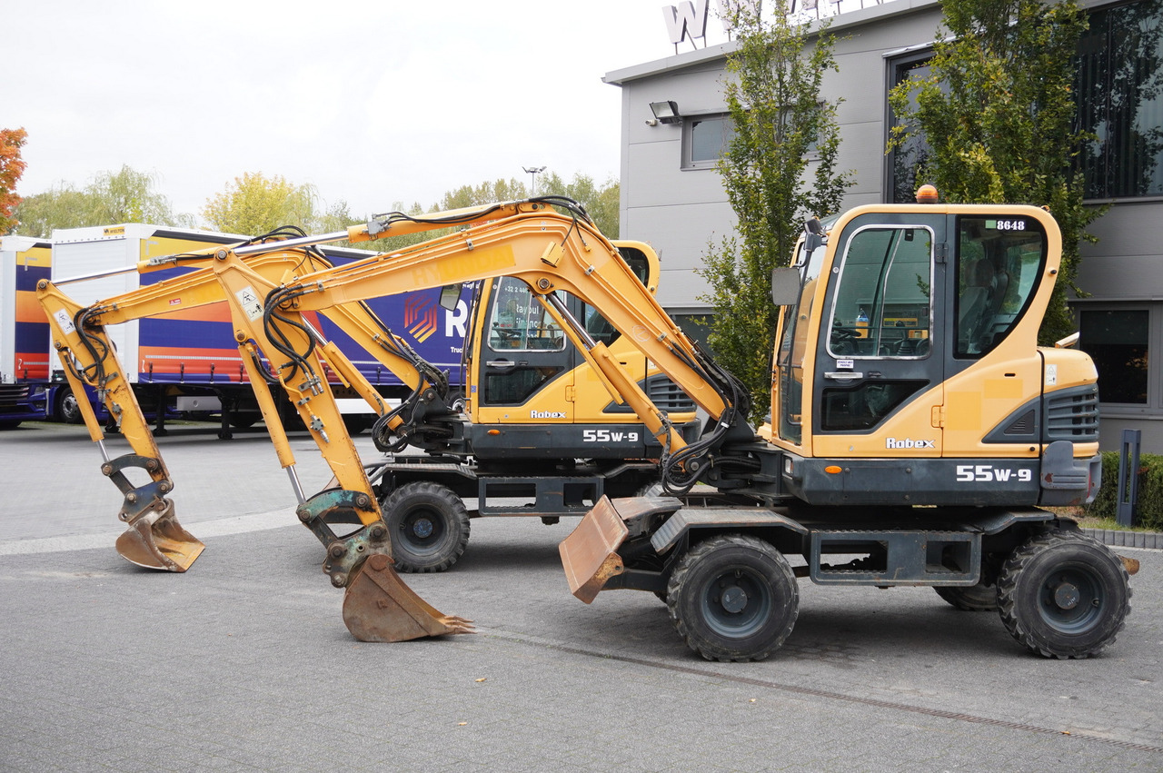 Hyundai Robex 55W-9 Wheeled Excavator 5.5t / 2pcs - Excavadora: foto 2 Hyundai Robex 55W-9 Wheeled Excavator 5.5t / 2pcs - Excavadora: foto 2