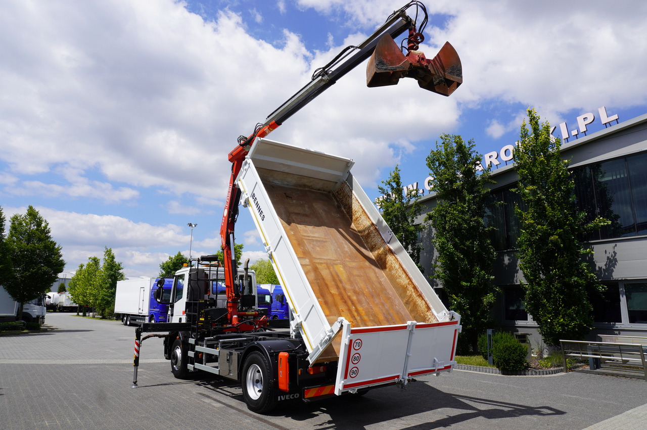 IVECO Eurocargo 160E22 EEV Dump truck / Bortmatic / Crane FASSI F95A.0.22 - Camión grúa: foto 4 IVECO Eurocargo 160E22 EEV Dump truck / Bortmatic / Crane FASSI F95A.0.22 - Camión grúa: foto 4