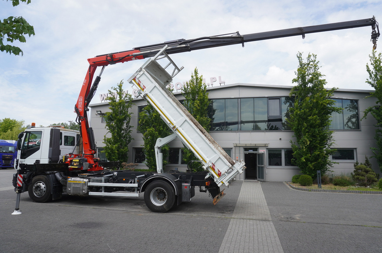 IVECO STRALIS 330 E6 / FASSI 195A 8.5 T / 3-side tipper - Camión grúa: foto 4 IVECO STRALIS 330 E6 / FASSI 195A 8.5 T / 3-side tipper - Camión grúa: foto 4