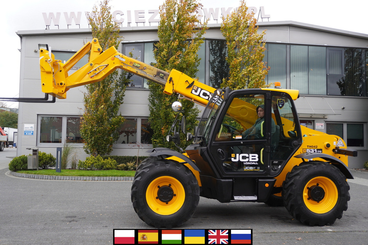 JCB 531-70 / 900 MTH telescopic charger! / 3.1 T / 7 M - Cargadora de ruedas telescópica: foto 1 JCB 531-70 / 900 MTH telescopic charger! / 3.1 T / 7 M - Cargadora de ruedas telescópica: foto 1