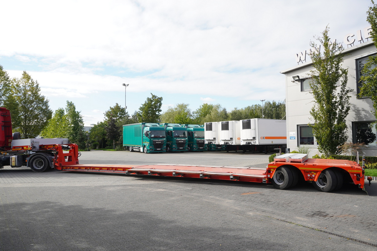 KÄSSBOHRER LB2 TIEF-BETT low loader semi-trailer / 16.5 m / Extendable semi-trailer / steered axles / 2 units - Semirremolque góndola rebajadas: foto 5 KÄSSBOHRER LB2 TIEF-BETT low loader semi-trailer / 16.5 m / Extendable semi-trailer / steered axles / 2 units - Semirremolque góndola rebajadas: foto 5