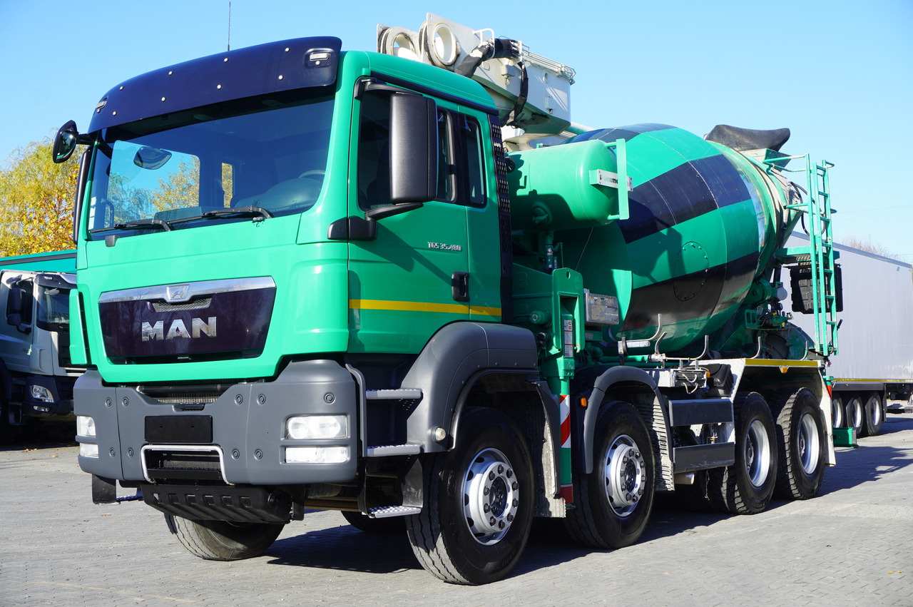 MAN TGS 35.480 8x4 Concrete Mixer Pump truck / Putzmeister M24-3 / 1600 MTH! - Bomba de hormigón: foto 2 MAN TGS 35.480 8x4 Concrete Mixer Pump truck / Putzmeister M24-3 / 1600 MTH! - Bomba de hormigón: foto 2