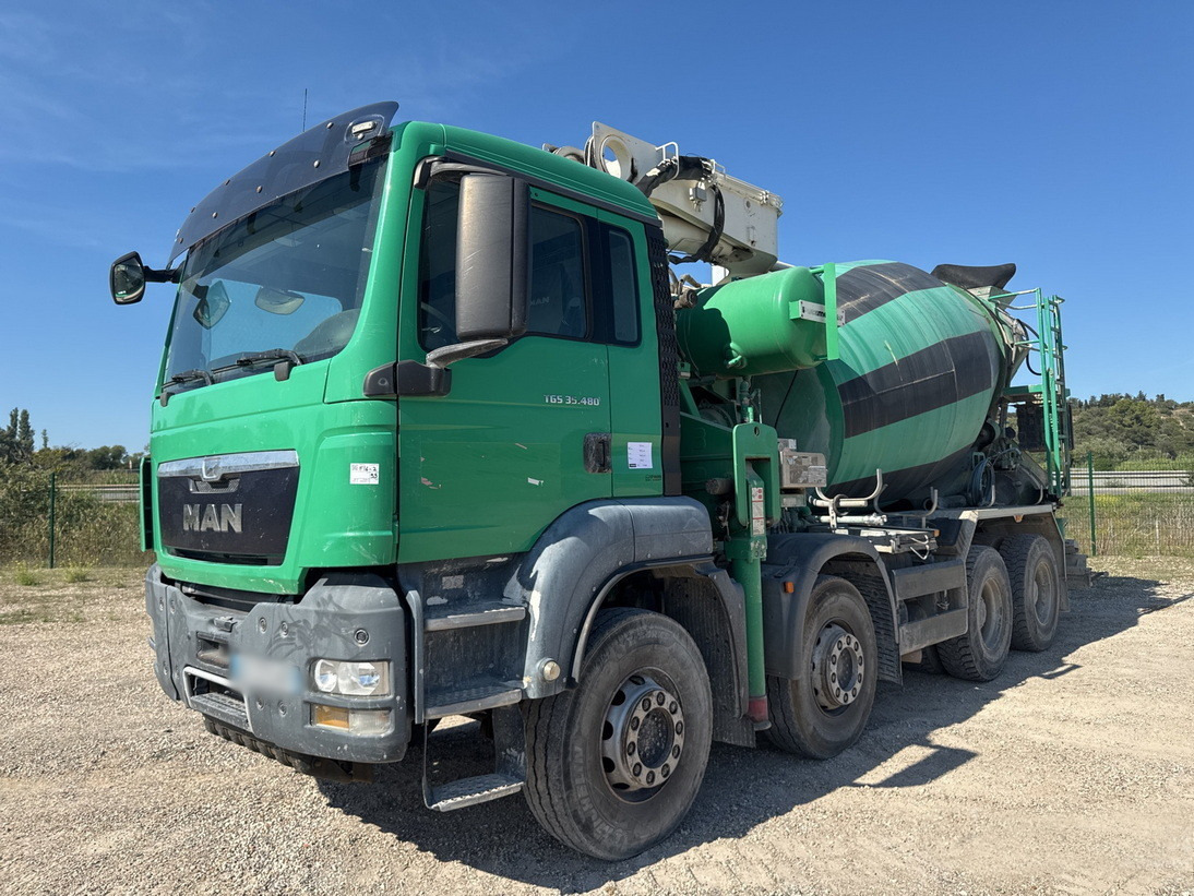 MAN TGS 35.480 8x4 Concrete Mixer Pump truck / Putzmeister M24-3 / 1600 MTH! - Bomba de hormigón: foto 2 MAN TGS 35.480 8x4 Concrete Mixer Pump truck / Putzmeister M24-3 / 1600 MTH! - Bomba de hormigón: foto 2