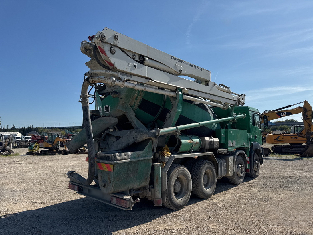 MAN TGS 35.480 8x4 Concrete Mixer Pump truck / Putzmeister M24-3 / 1600 MTH! - Bomba de hormigón: foto 3 MAN TGS 35.480 8x4 Concrete Mixer Pump truck / Putzmeister M24-3 / 1600 MTH! - Bomba de hormigón: foto 3
