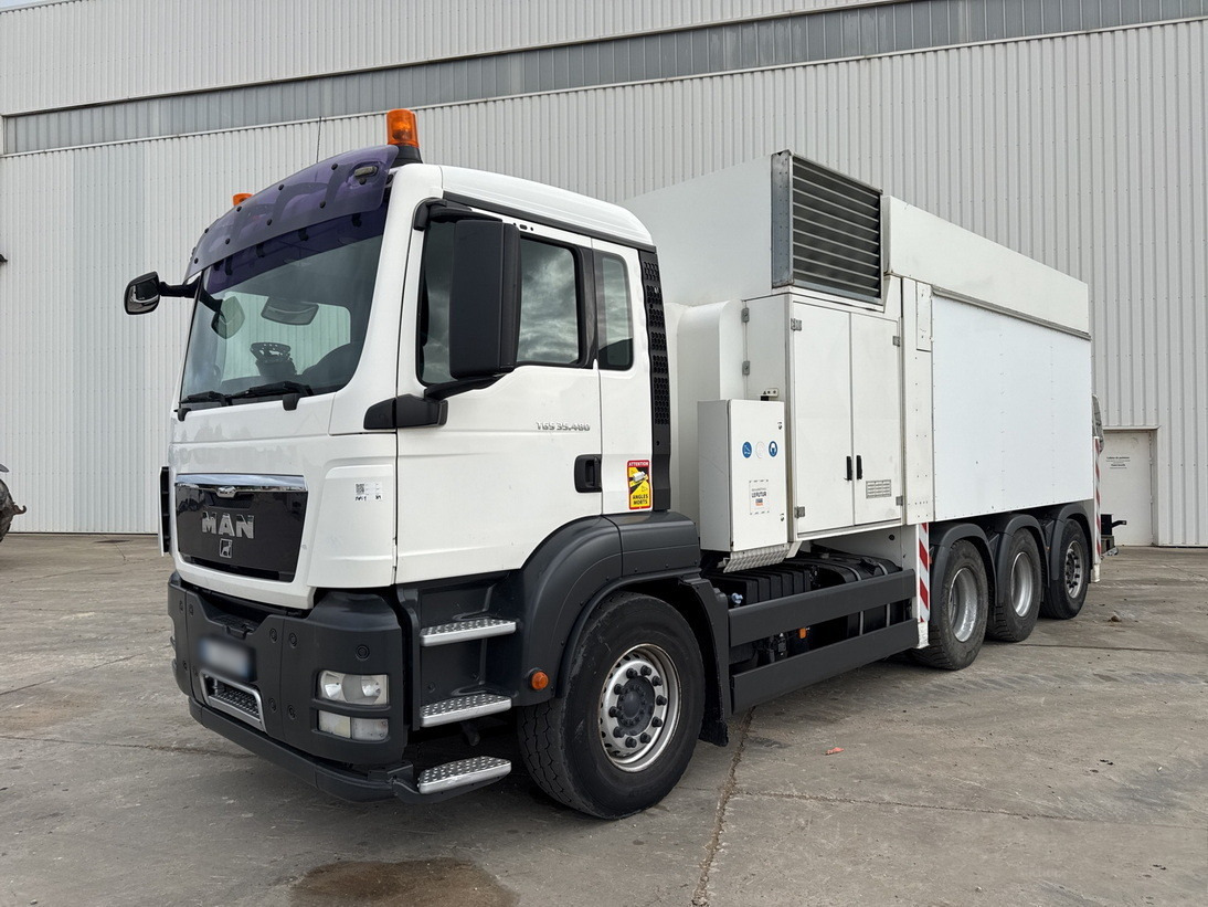 MAN TGS 35.480 8x4 / MTS 4A14T 36.000V vacuum truck / 10 m3 - Limpieza de alcantarillado: foto 2 MAN TGS 35.480 8x4 / MTS 4A14T 36.000V vacuum truck / 10 m3 - Limpieza de alcantarillado: foto 2
