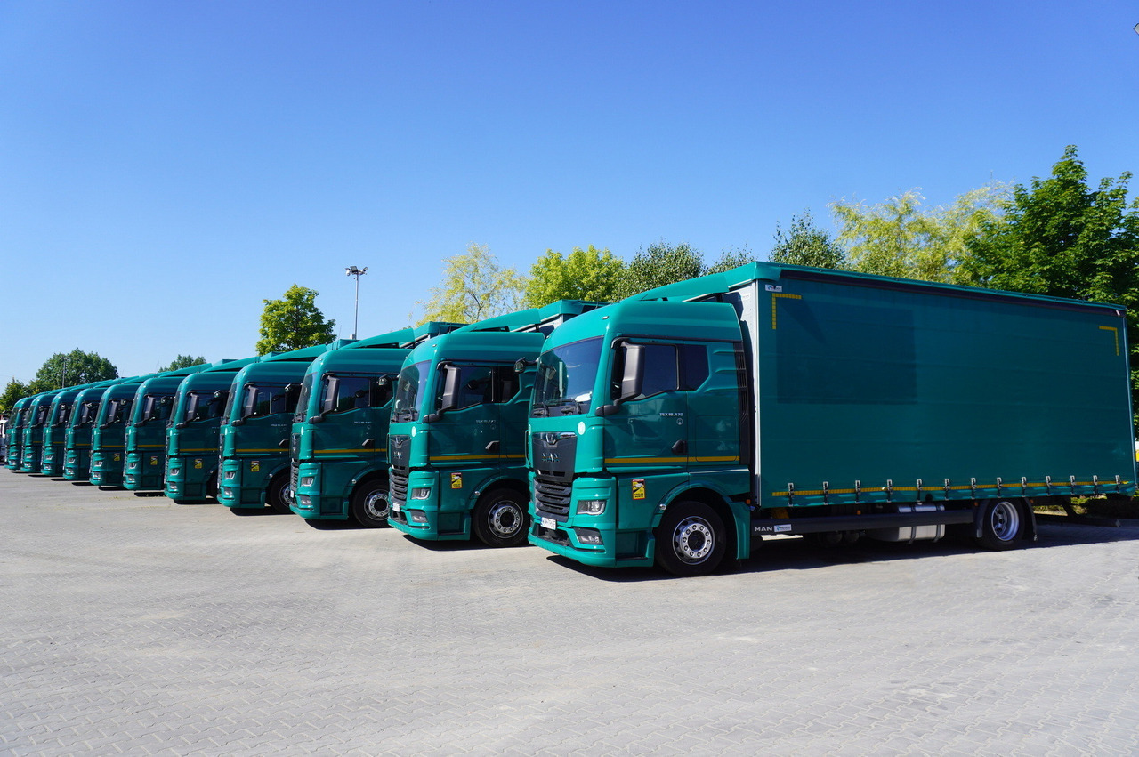 MAN TGX 18.470 / 2022 / Curtainsider 19 EPAL / Retarder / 15 units - Camión lona: foto 2 MAN TGX 18.470 / 2022 / Curtainsider 19 EPAL / Retarder / 15 units - Camión lona: foto 2