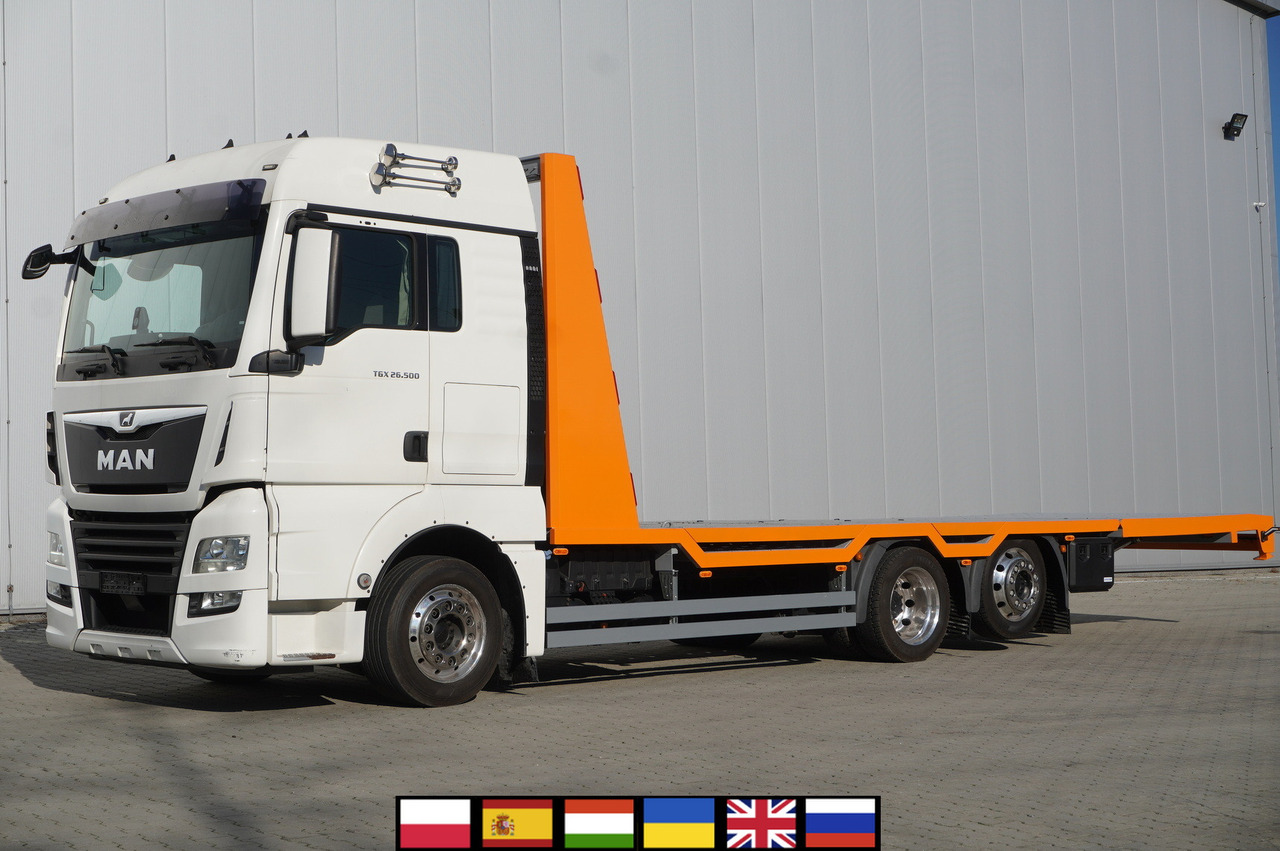 MAN TGX 26.500 6x2 E6 / NEW Tow truck superstructure 8.75 m / steered axle - Grua de remolque autos: foto 1 MAN TGX 26.500 6x2 E6 / NEW Tow truck superstructure 8.75 m / steered axle - Grua de remolque autos: foto 1