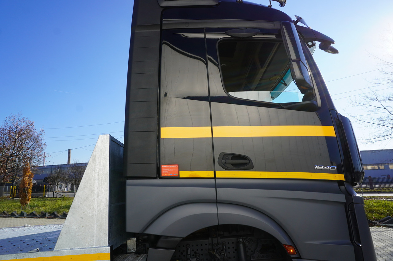 Camión portavehículos MERCEDES-BENZ Actros 1840 E6 4×2 / NEW Tow Truck platform 9.25 m / Lounge cabin: foto 17
