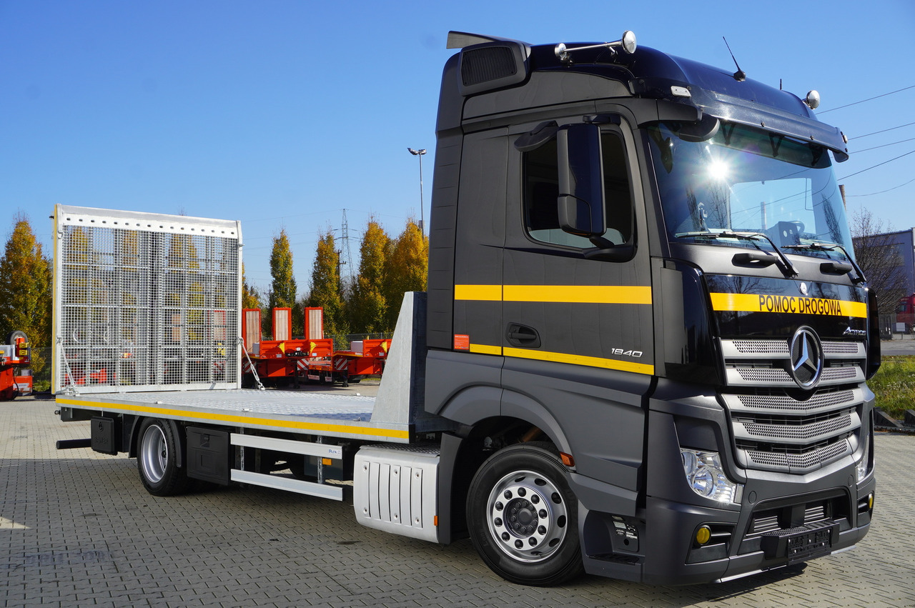 Camión portavehículos MERCEDES-BENZ Actros 1840 E6 4×2 / NEW Tow Truck platform 9.25 m / Lounge cabin: foto 10