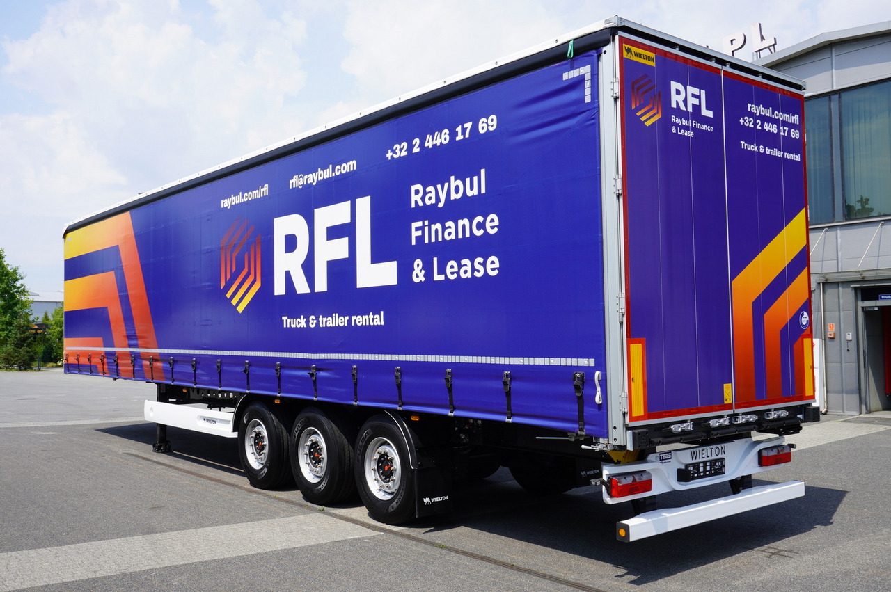 WIELTON Curtainsider Standard semi-trailer / SAF / year 2022 - Semirremolque lona: foto 1 WIELTON Curtainsider Standard semi-trailer / SAF / year 2022 - Semirremolque lona: foto 1