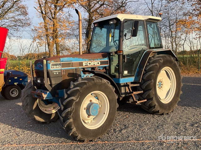 1993 Ford 7840 SLE 4WD Tractor - Tractor: foto 2 1993 Ford 7840 SLE 4WD Tractor - Tractor: foto 2