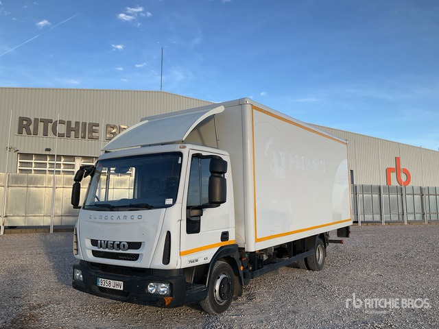 2012 Iveco Eurocargo 75E18 4x2 Van Truck - Camión caja cerrada: foto 1 2012 Iveco Eurocargo 75E18 4x2 Van Truck - Camión caja cerrada: foto 1