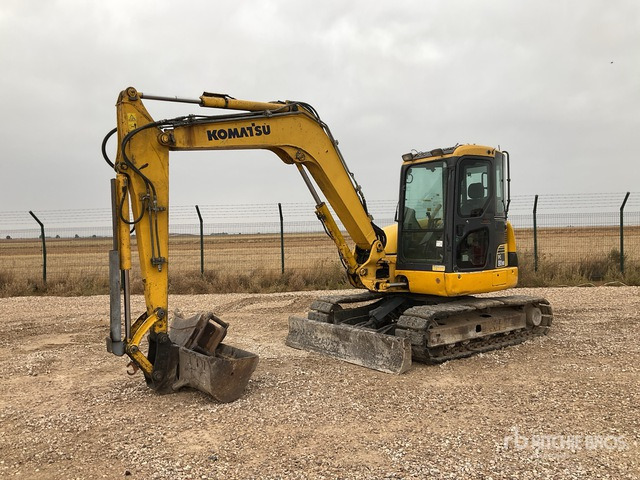 2012 Komatsu PC80MR-3 Tracked Excavator - Excavadora de cadenas: foto 1 2012 Komatsu PC80MR-3 Tracked Excavator - Excavadora de cadenas: foto 1
