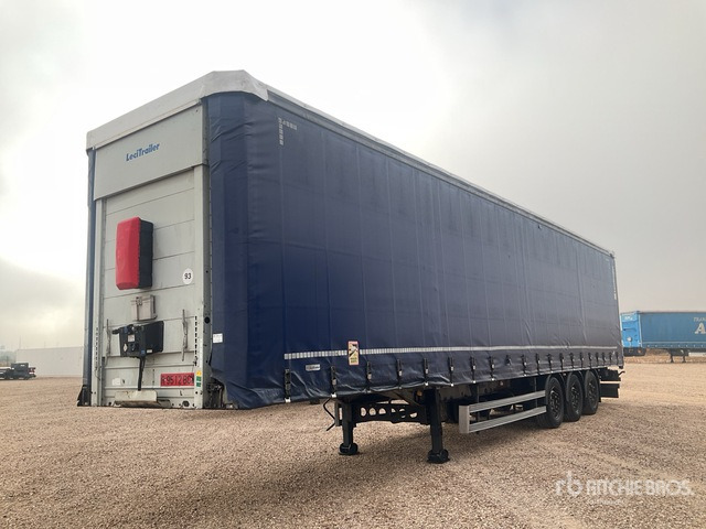 2012 Lecitrailer 3E20 Tri/A XL 3M Multilock Curtain Side Trailer - Remolque con toldo: foto 2 2012 Lecitrailer 3E20 Tri/A XL 3M Multilock Curtain Side Trailer - Remolque con toldo: foto 2